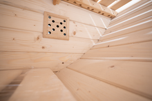 Lade das Bild in den Galerie-Viewer, Fasssauna Tannengrün 2,16 m