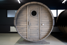 Lade das Bild in den Galerie-Viewer, Fasssauna Tannengrün 2,16 m