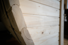 Lade das Bild in den Galerie-Viewer, Fasssauna Naturfarbe 2.16 m