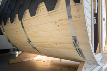 Lade das Bild in den Galerie-Viewer, Fasssauna Naturfarbe 2.16 m