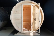 Lade das Bild in den Galerie-Viewer, Fasssauna Naturfarbe 2.16 m