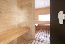 Lade das Bild in den Galerie-Viewer, Quadro Sauna 3,5m - Thermoholz