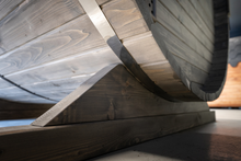 Lade das Bild in den Galerie-Viewer, Fasssauna Tannengrün 2,16 m