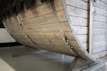 Lade das Bild in den Galerie-Viewer, Fasssauna Tannengrün 2,16 m